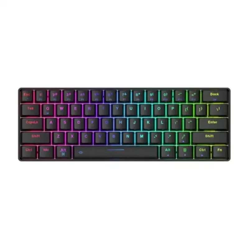 Dareu EK861 TRINITY GTR Blue Switch RGB Tri-Mode Wireless Mechanical Keyboard