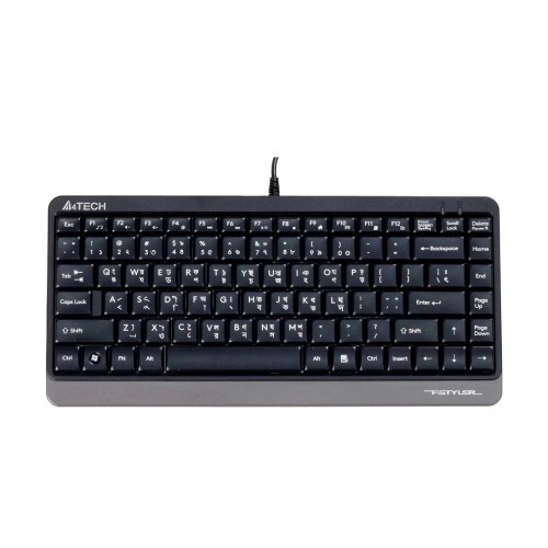 Product Name: A4TECH FK11 USB Mini Keyboard With Bangla Black