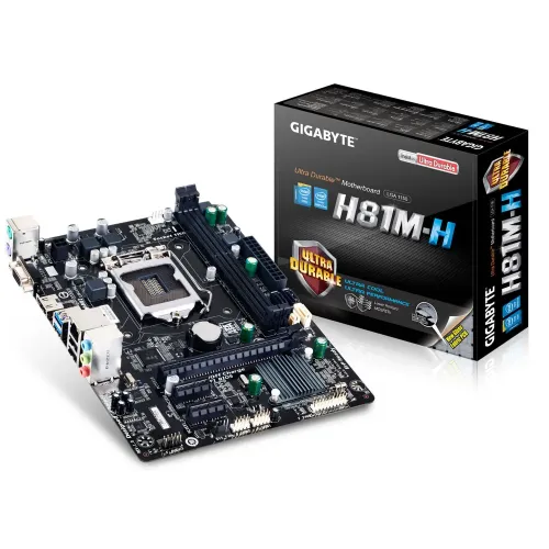 Gigabyte GA-H81M-H M.2 DDR3 Micro ATX Motherboard