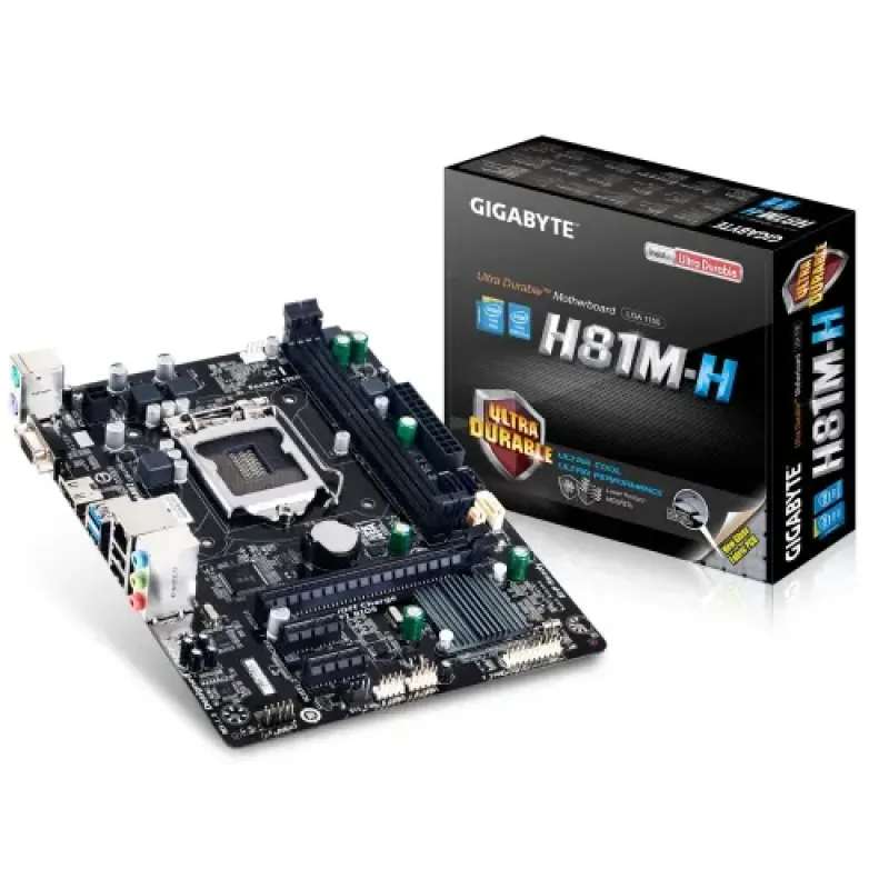 Gigabyte GA-H81M-H M.2 DDR3 Micro ATX Motherboard
