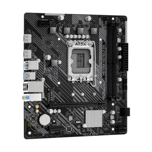 ASROCK H610M-H2/M.2 14th, 13th and 12th Gen mATX DDR5 Motherboard