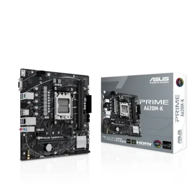 Asus PRIME A620M-K AM5 mATX Motherboard