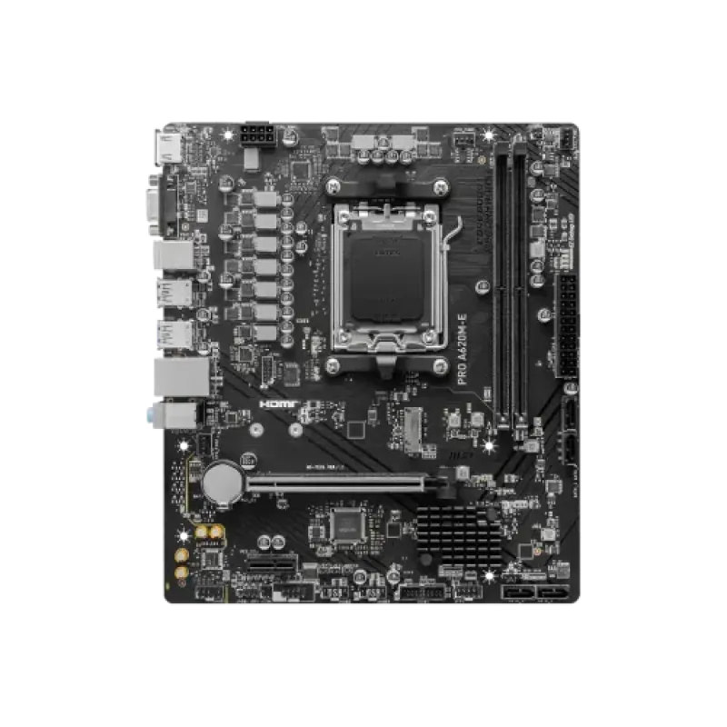 MSI PRO A620M-E AMD AM5 mATX Motherboard